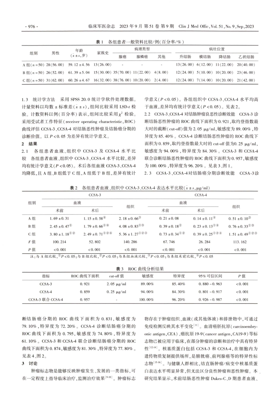 结肠癌特异性抗原-3、结肠癌特异性抗原-4在结肠良恶性肿瘤组织中表达及临床意义.pdf_第2页