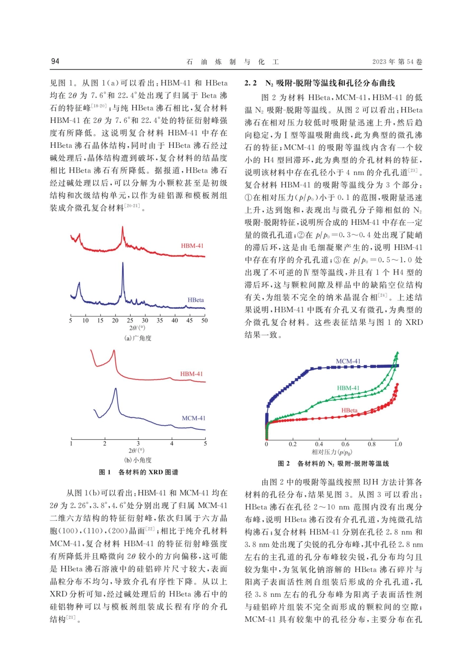 介微孔复合材料Beta-MCM-41的制备及其正庚烷临氢异构催化性能.pdf_第3页