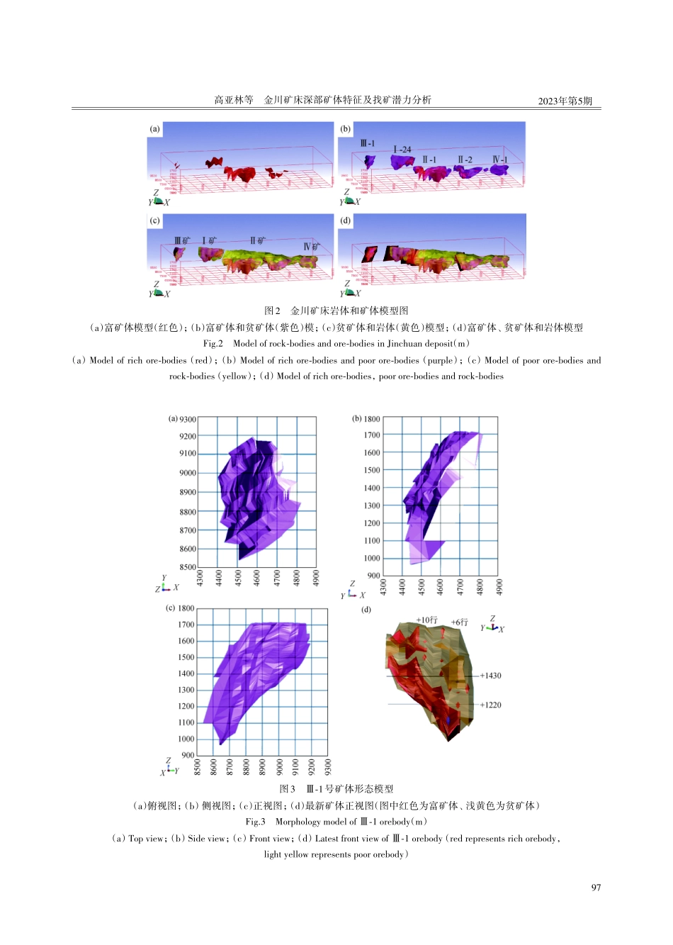 金川矿床深部矿体特征及找矿潜力分析.pdf_第3页