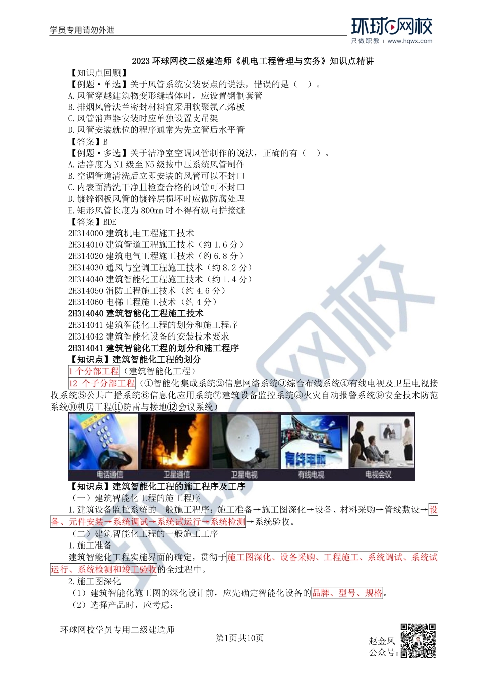 第20讲建筑智能化与消防工程(1).pdf_第1页