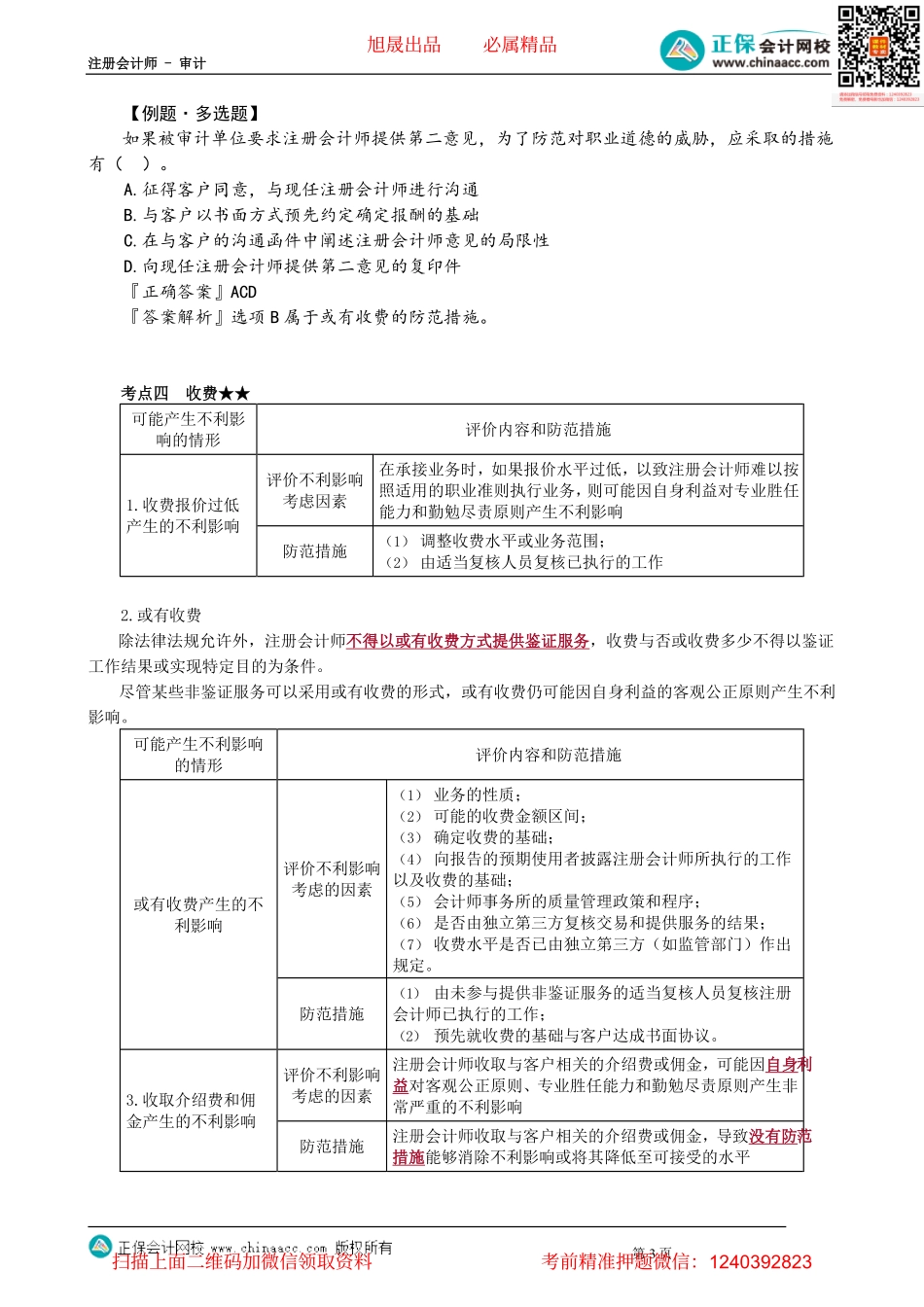 第0171讲　注册会计师对职业道德概念框架的具体运用_create(2).pdf_第3页