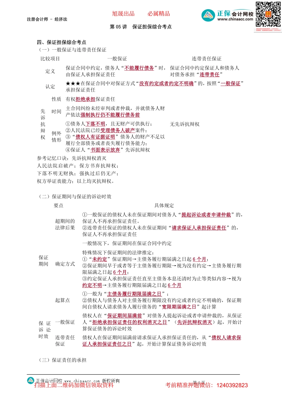 第0205讲　保证担保综合考点_create.pdf_第1页
