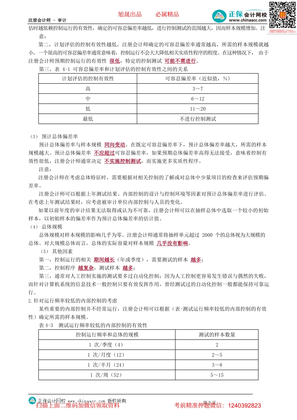 第0404讲　审计抽样在控制测试中的应用——选取样本阶段_create.pdf_第2页