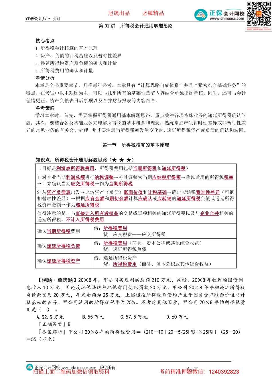 第1901讲　所得税会计通用解题思路_create.pdf_第1页
