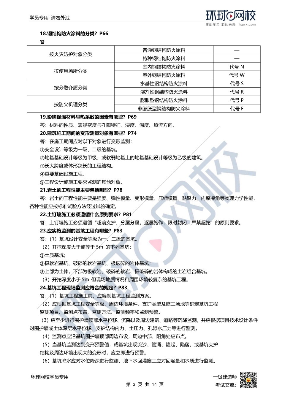 环球-22一建《建筑实务》案例100问.pdf_第3页