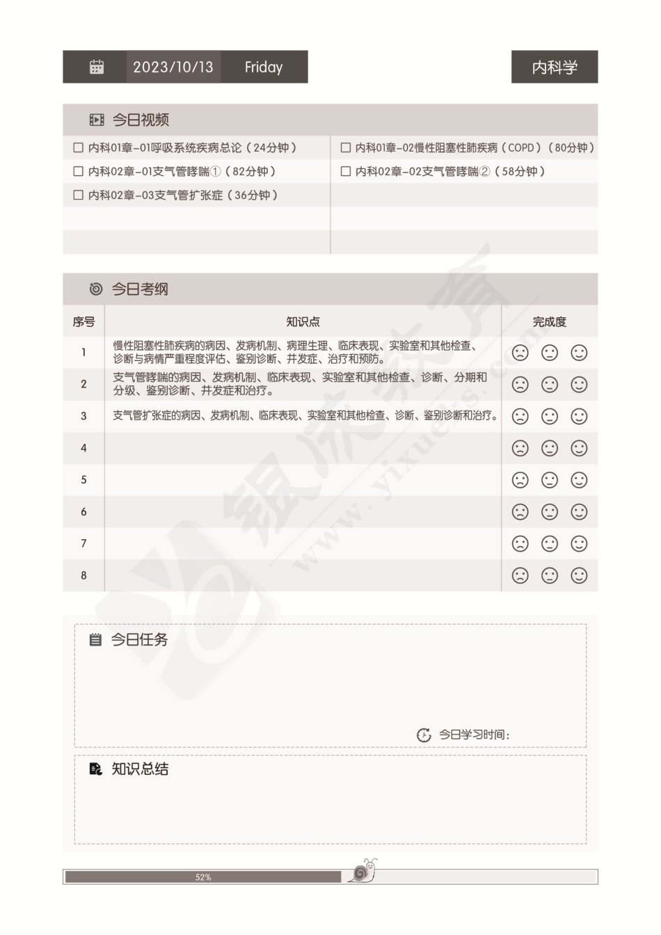 【231013】西综内科-强化阶段复习手账第01周.pdf_第1页