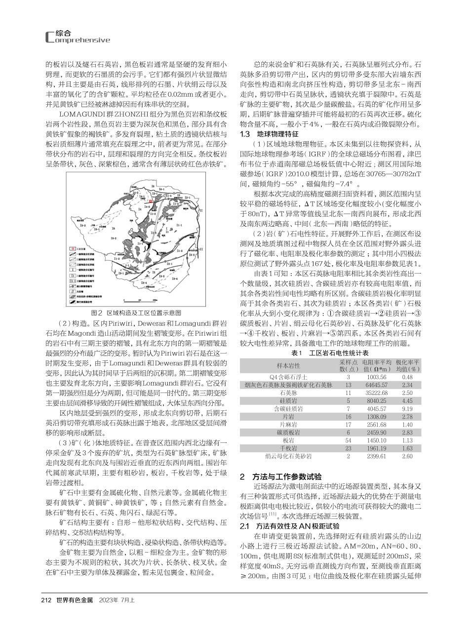近场源法在非洲旱季金矿普查中的应用.pdf_第2页