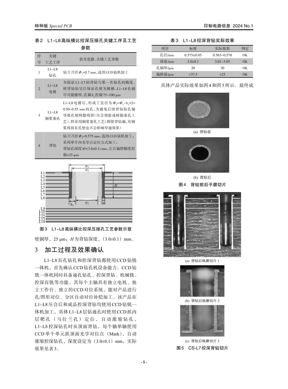 具有压接功能高纵横比盲孔的PCB工艺开发.pdf_第3页