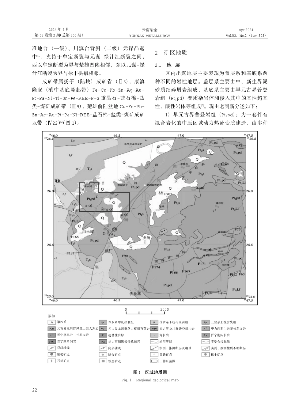 大姚县秀水河铜金矿成矿地质条件及找矿前景探讨.pdf_第2页