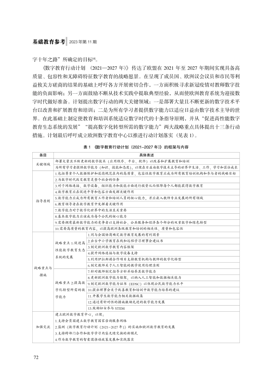 教师数字能力培养路径探究——基于欧盟数字教育行动计划的分析.pdf_第3页