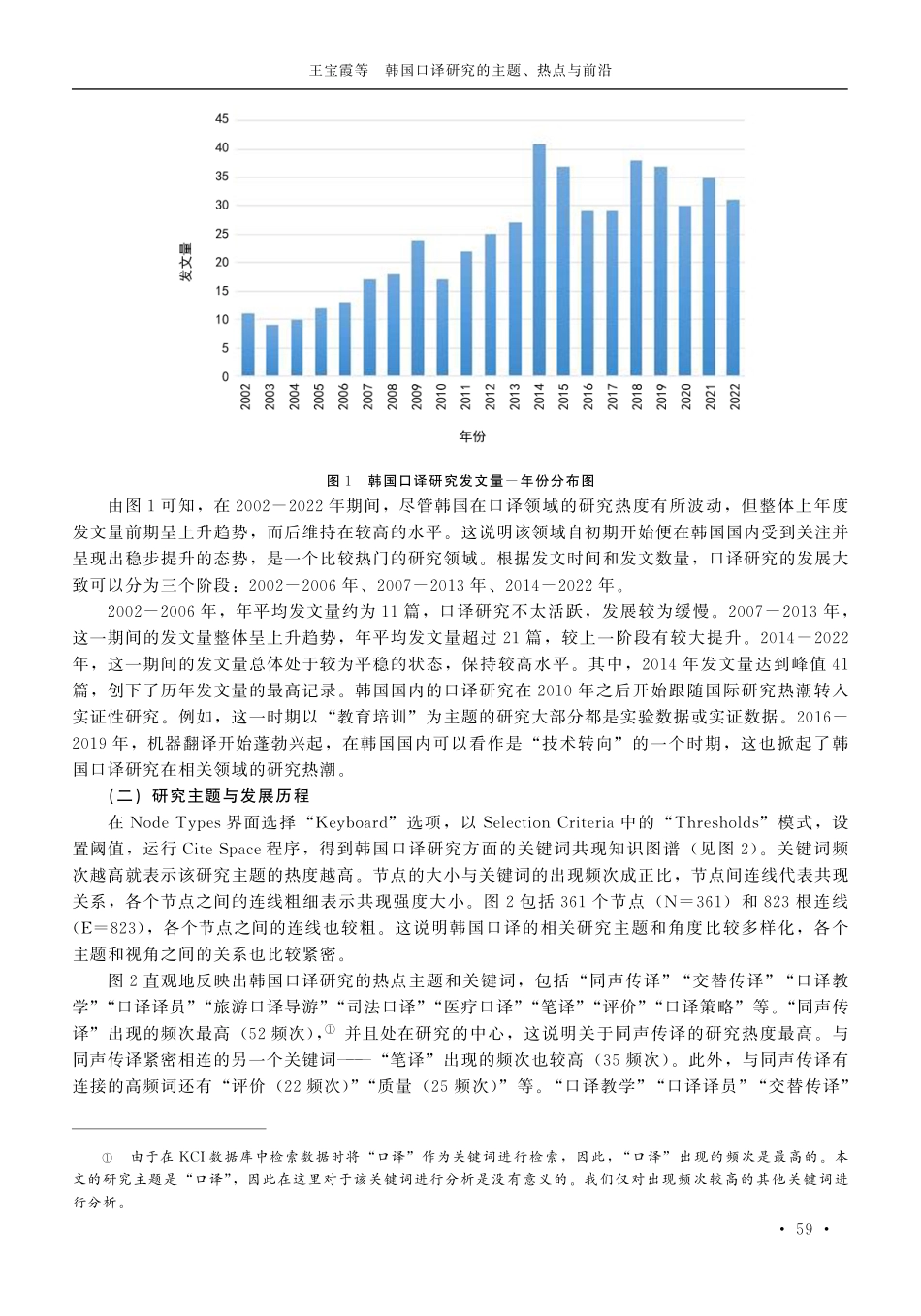 韩国口译研究的主题、热点与前沿.pdf_第3页