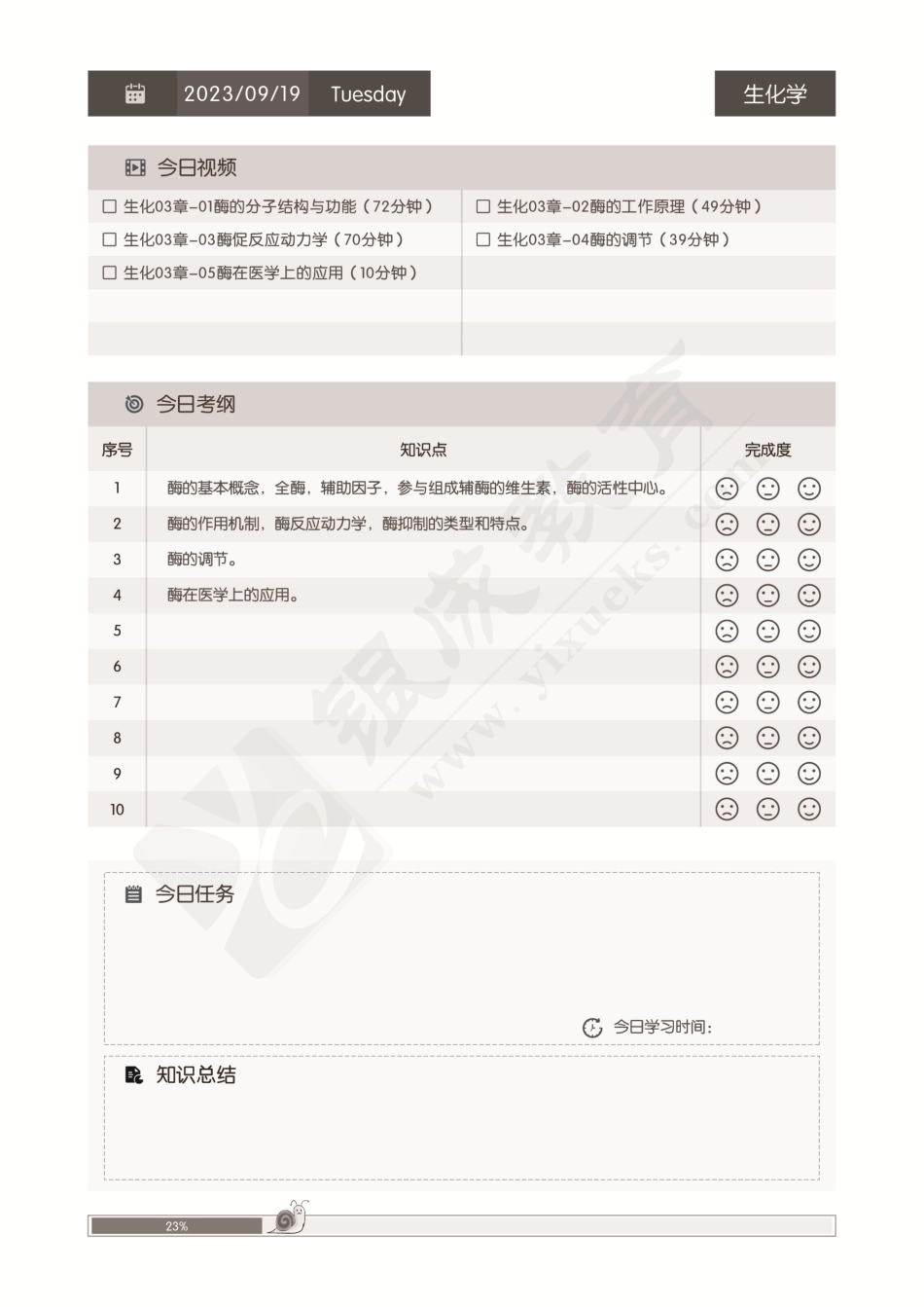 【230918】西综生化-强化阶段复习手账第01周.pdf_第2页