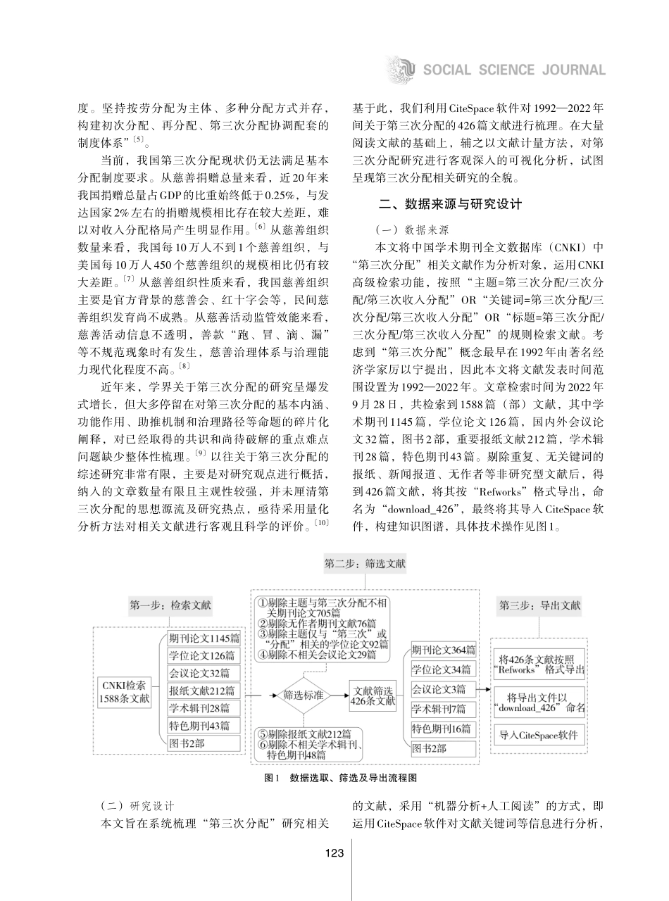 近30年我国第三次分配研究的总体趋势与热点问题分析.pdf_第2页