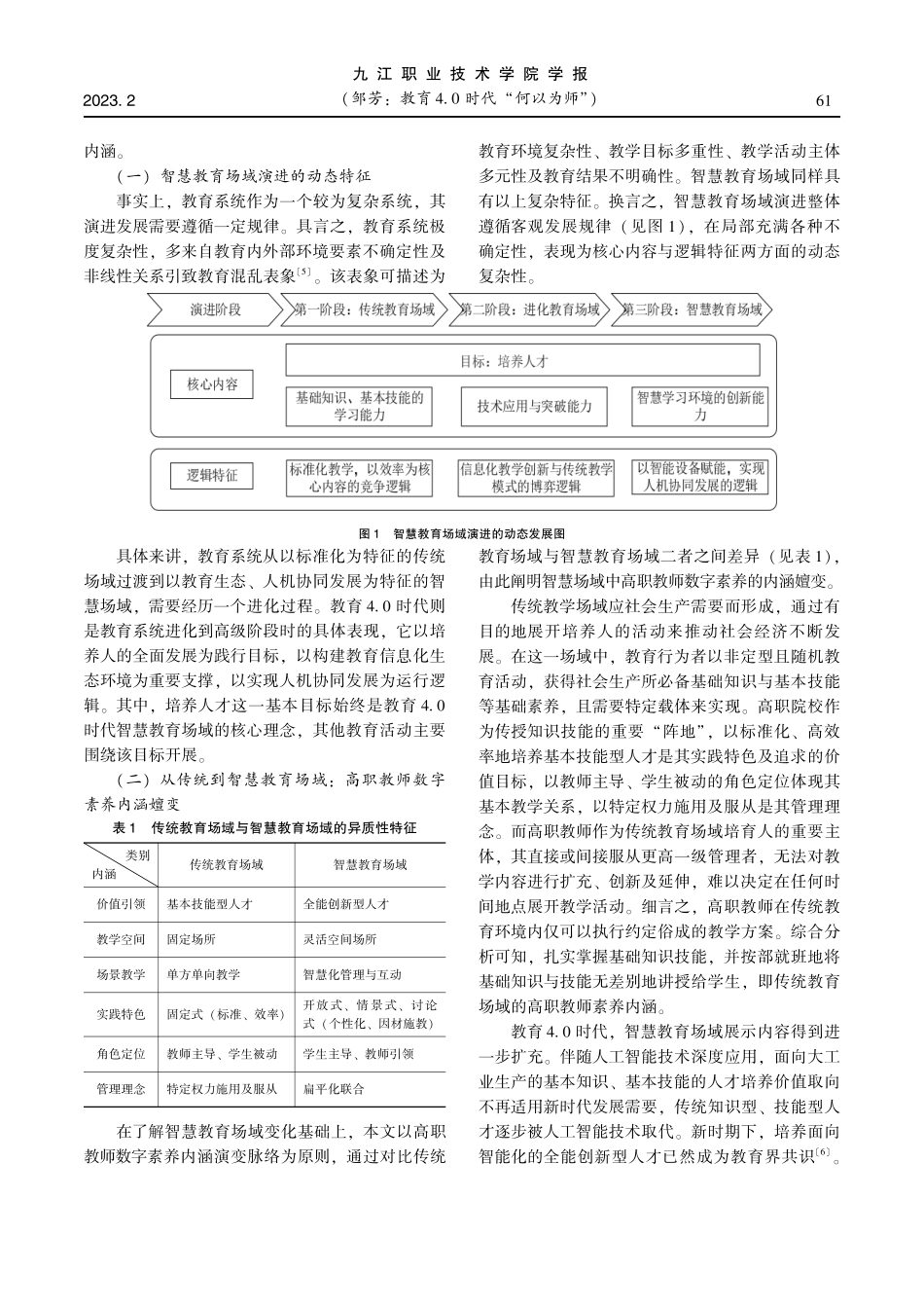 教育4.0时代“何以为师”——对智慧教育场域中高职教师数字素养的考量.pdf_第2页