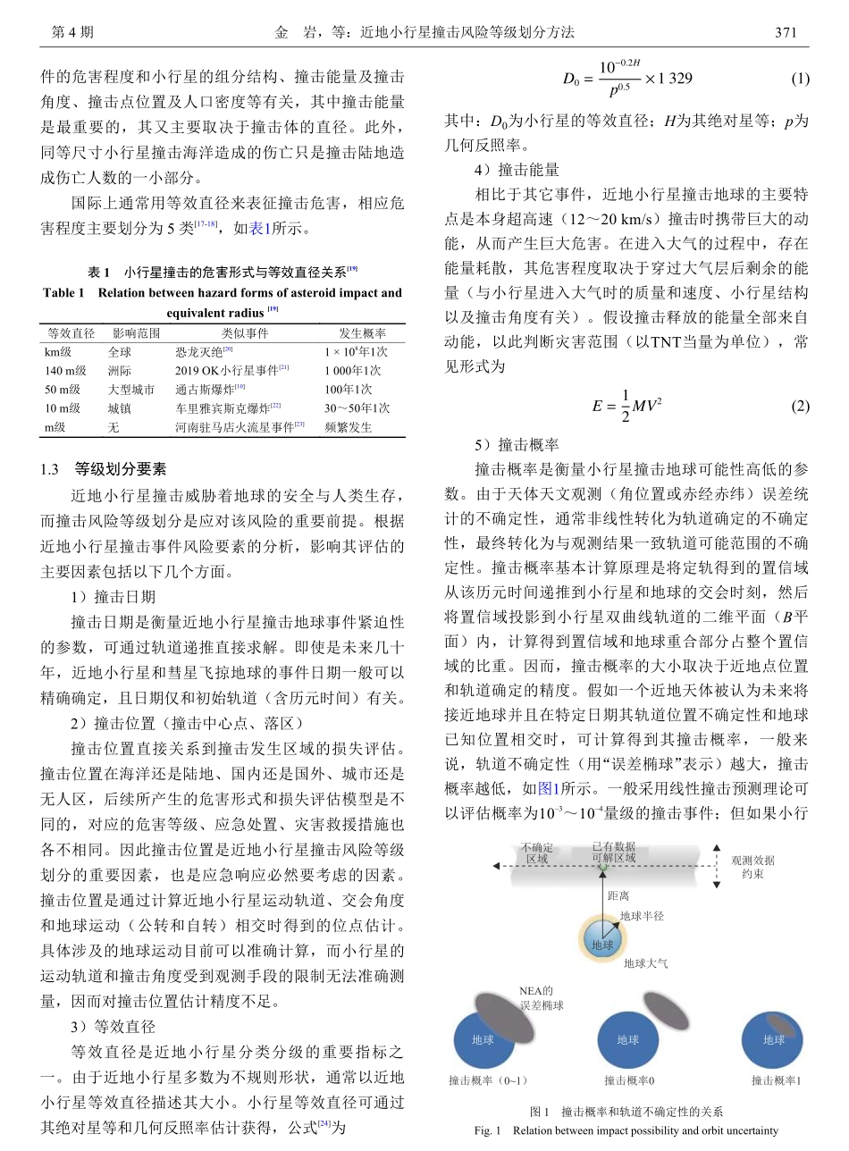 近地小行星撞击风险等级划分方法.pdf_第3页