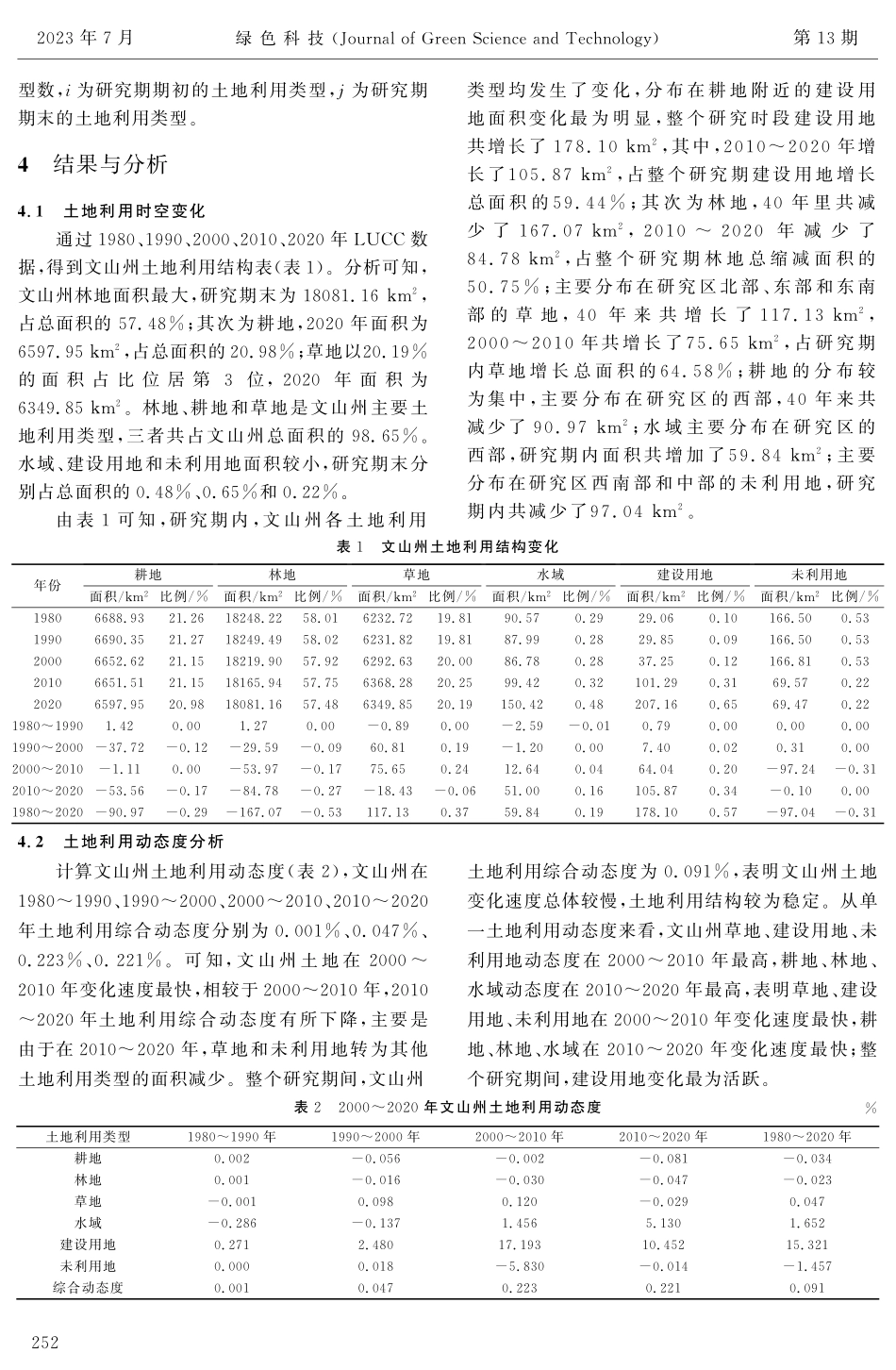 近40年文山州土地利用时空演变研究.pdf_第3页