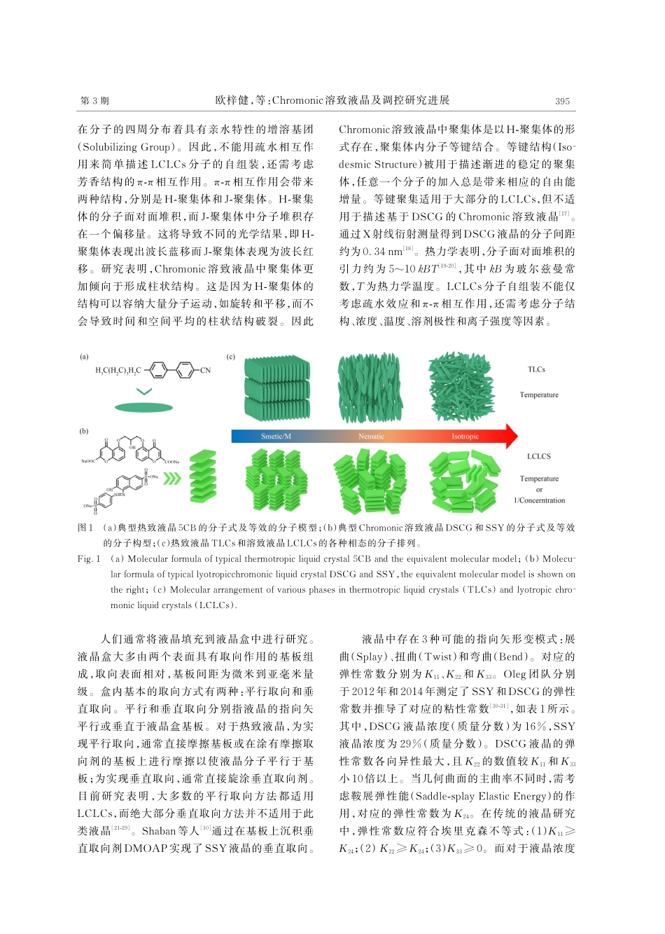 Chromonic溶致液晶及调控研究进展.pdf_第3页