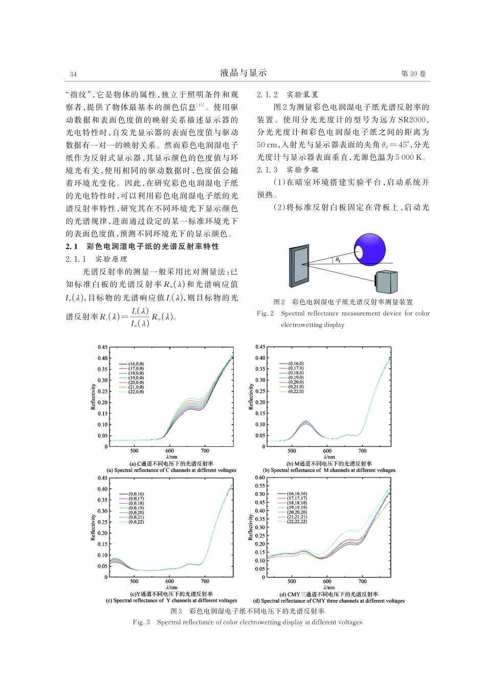 不同色温环境光下彩色电润湿电子纸的色彩校正.pdf_第3页