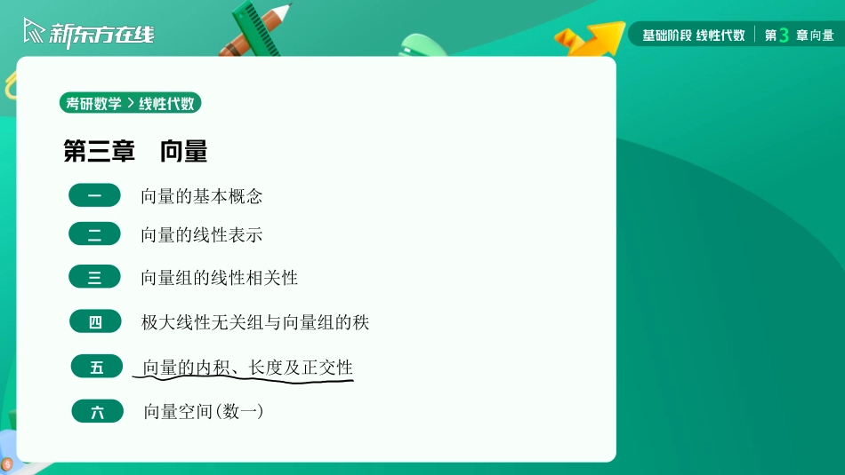 3.5向量的内积 长度及正交性【公众号：小盆学长】免费分享.pdf_第2页
