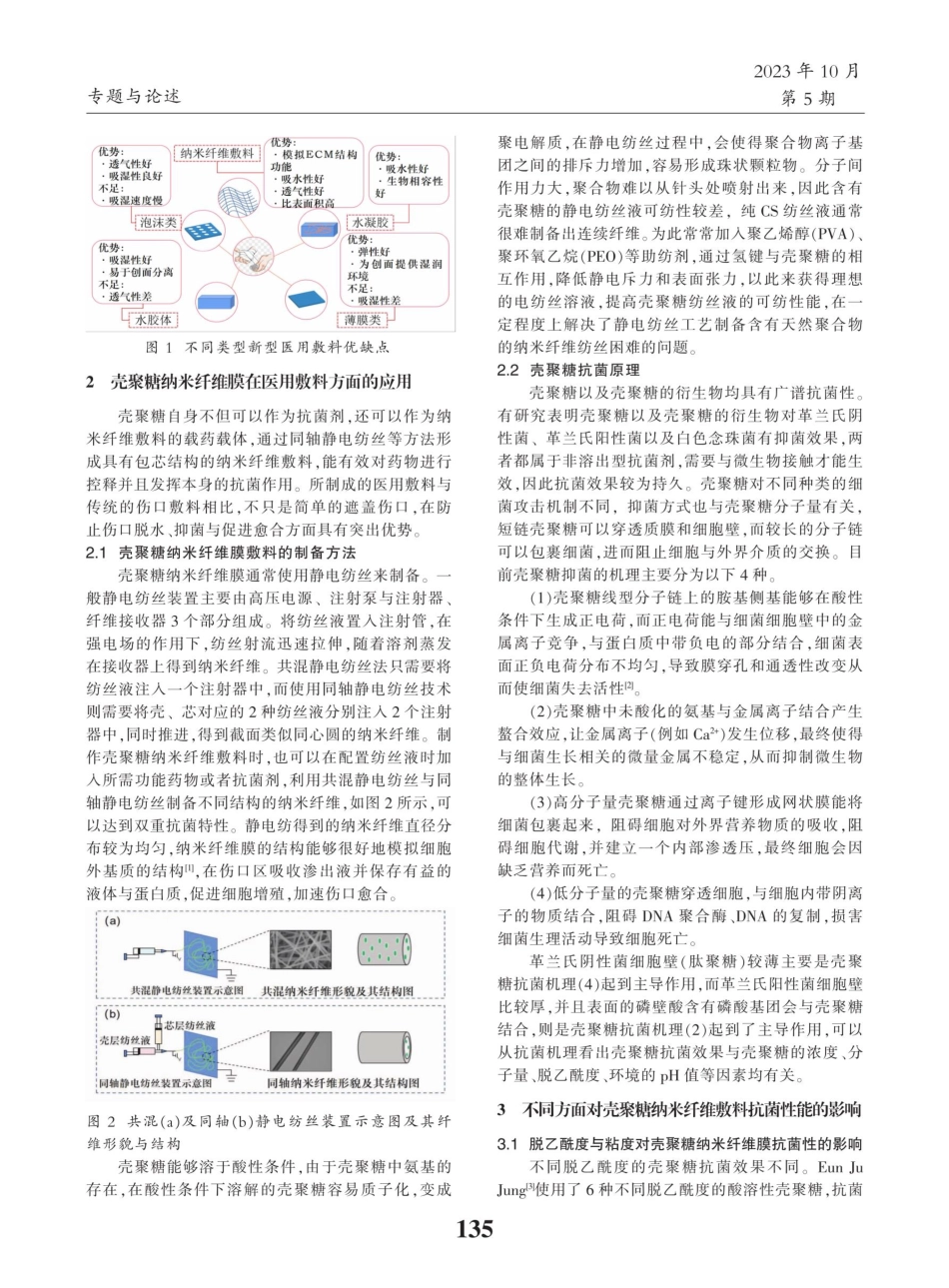 静电纺壳聚糖纳米纤维膜的抗菌性能.pdf_第2页