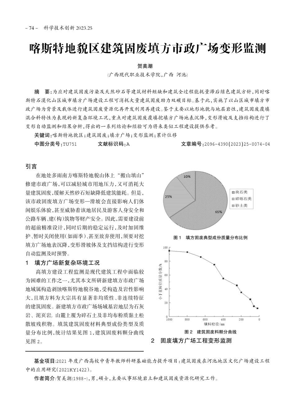 喀斯特地貌区建筑固废填方市政广场变形监测.pdf_第1页