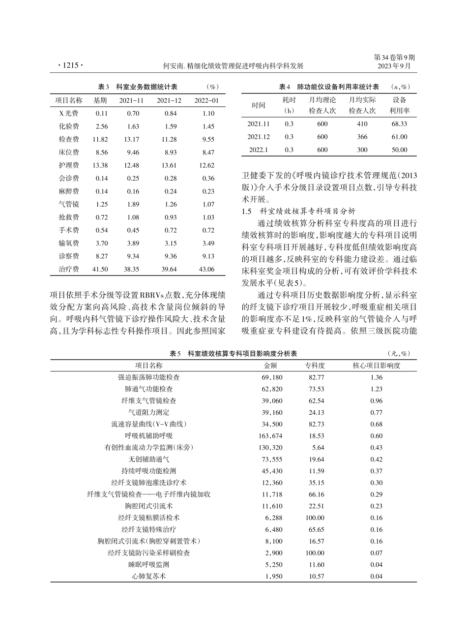 精细化绩效管理促进呼吸内科学科发展.pdf_第3页