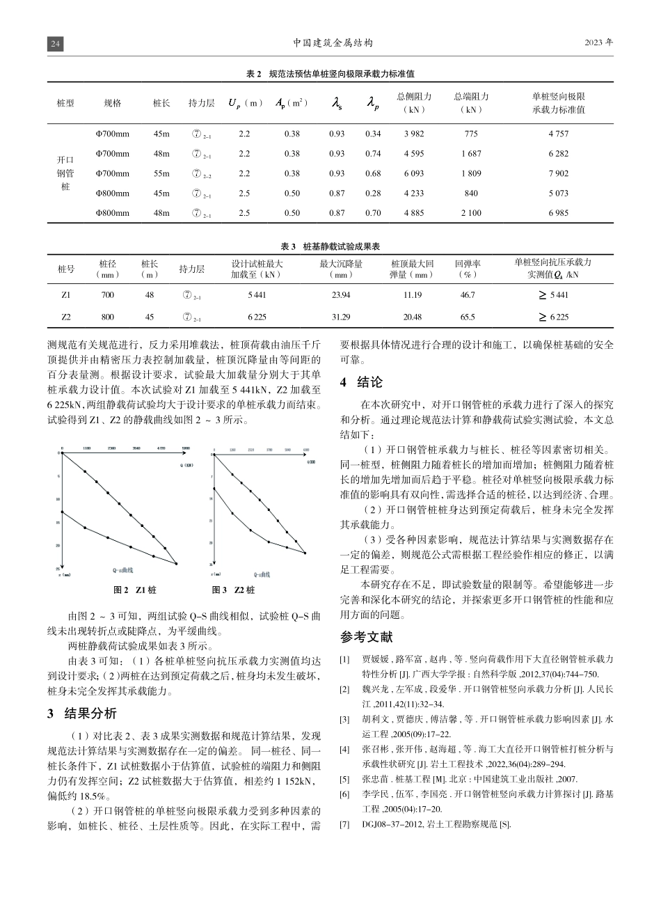 开口钢管桩单桩竖向极限承载力研究.pdf_第3页