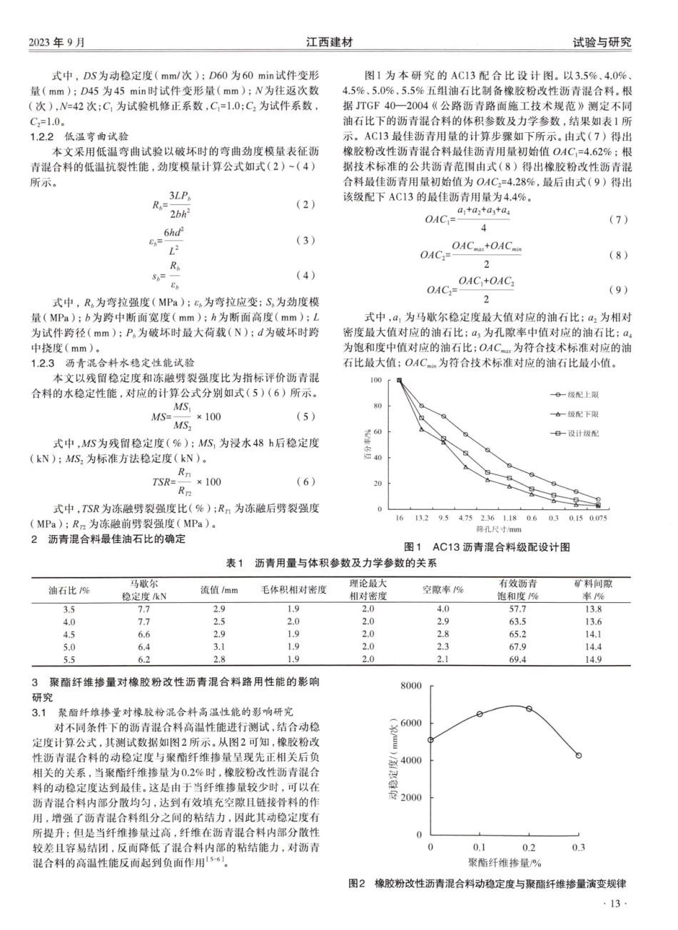 聚酯纤维对橡胶粉沥青混凝土路用性能影响的研究.pdf_第2页