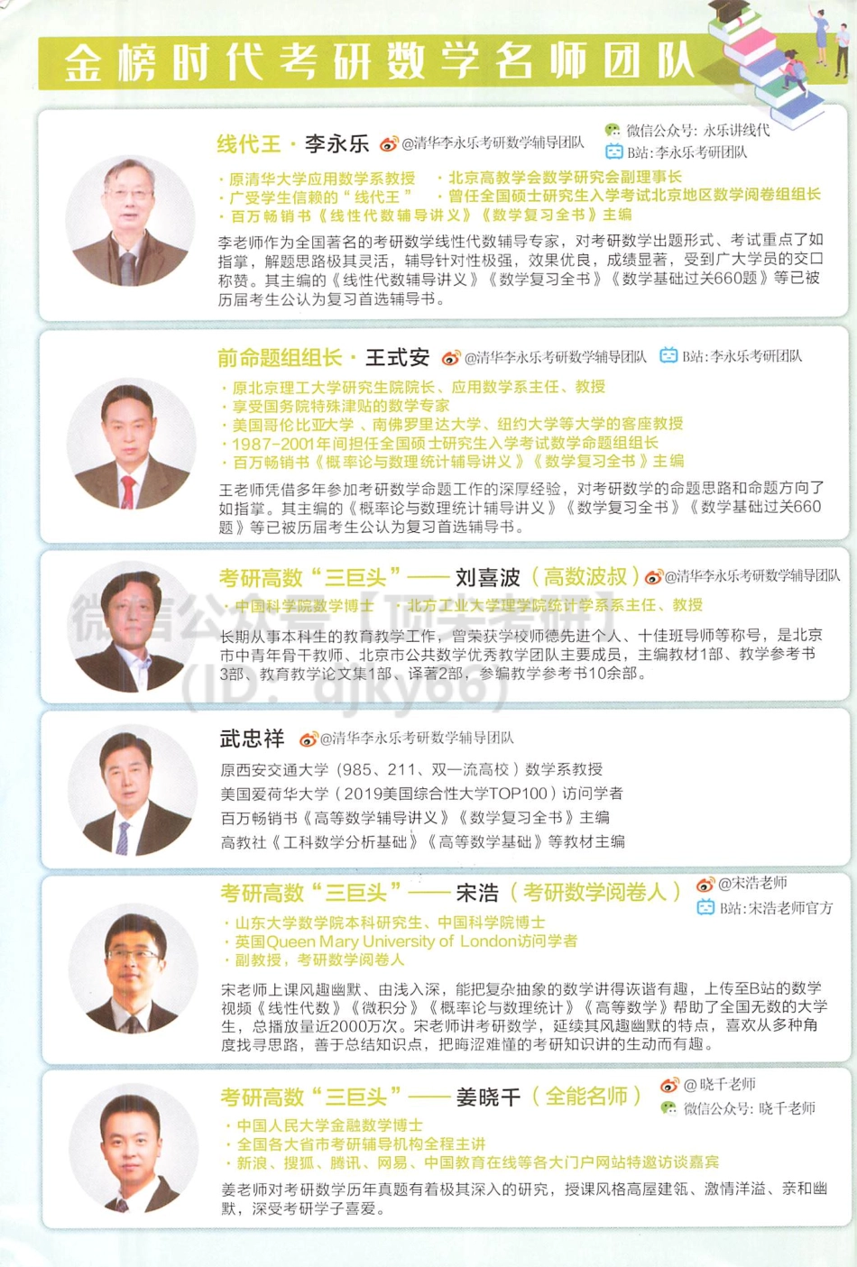 2022李永乐王式安武忠祥数学强化330题-试题分册-数学三考研资料.pdf_第2页