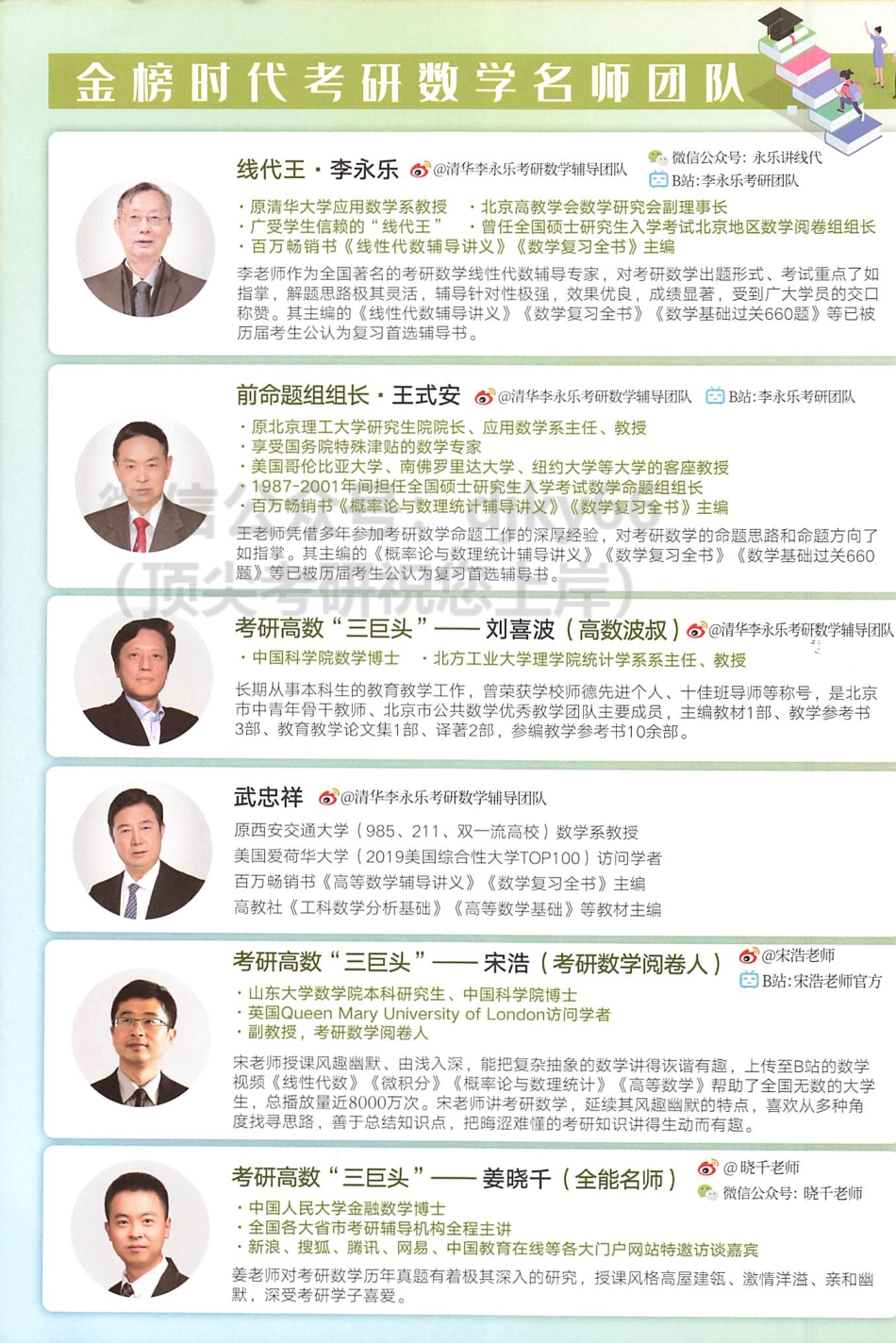 2022李永乐王式安武忠祥决胜冲刺6套卷 数学一考研资料.pdf_第2页