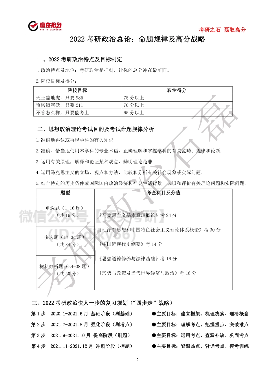 2022考研政治基础班讲义免费分享考研资料.pdf_第2页