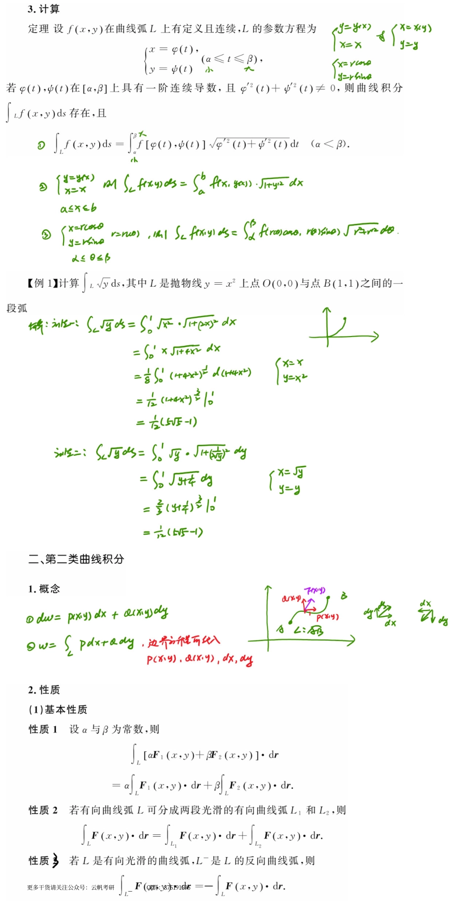 高数基础16 曲线积分（数学一）.pdf_第2页