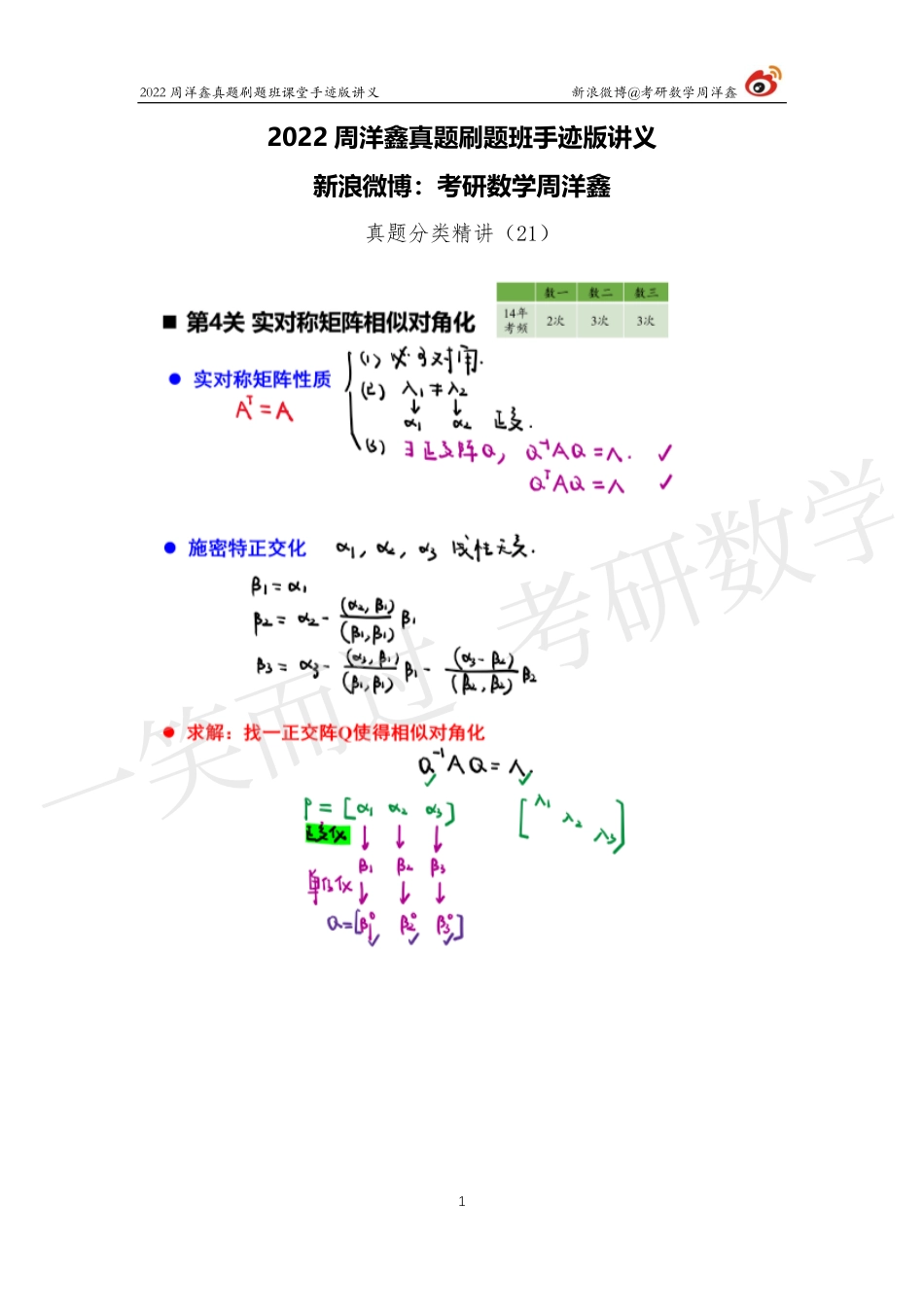 22周洋鑫真题刷题班（21）考研资料.pdf_第1页