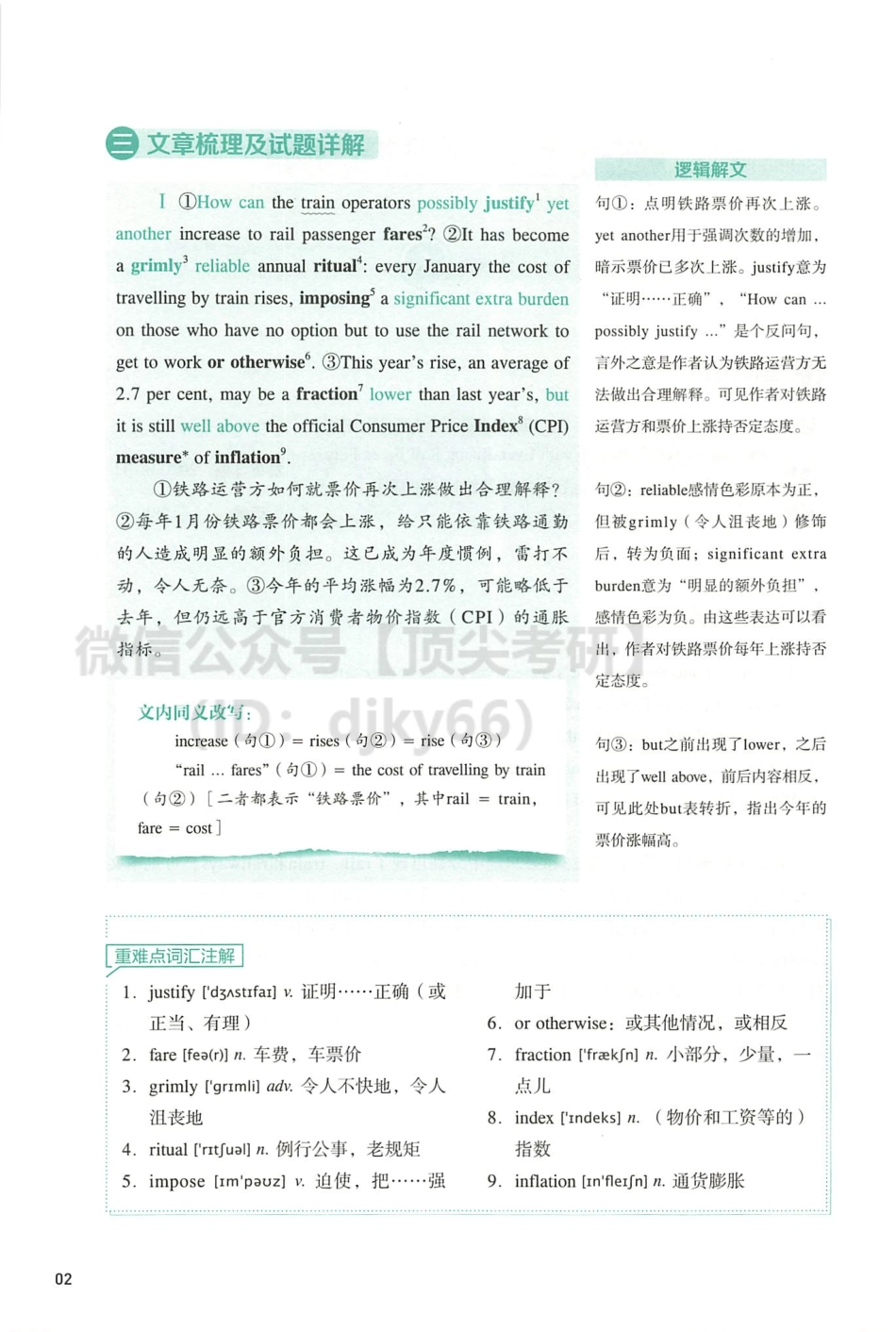 2022有道英语唐迟阅读阅读的逻辑2021年真题逐篇解析+2018-2020真题+预测题（英语一）(1).pdf_第3页