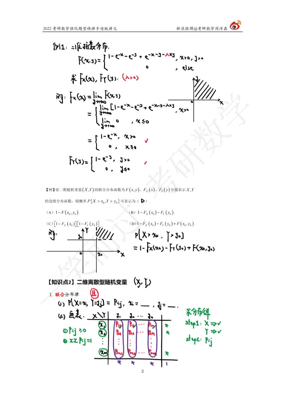 概率统计强化（4）周洋鑫考研资料.pdf_第3页