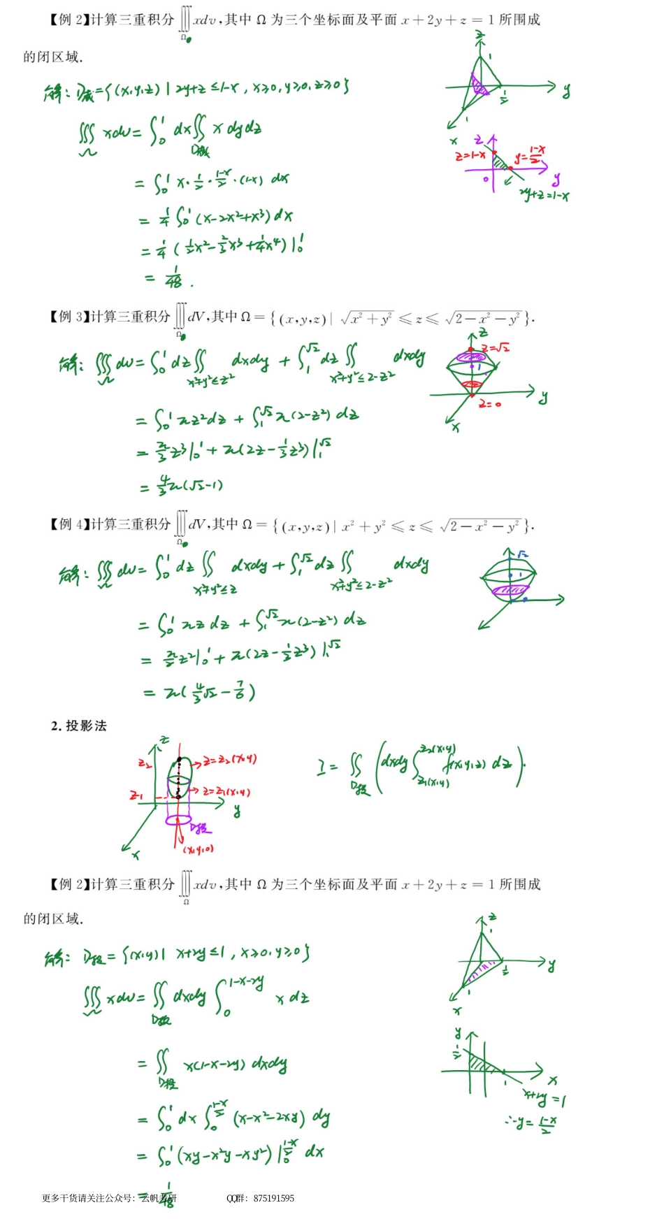 高数基础15 三重积分与傅里叶级数（数学一）.pdf_第2页