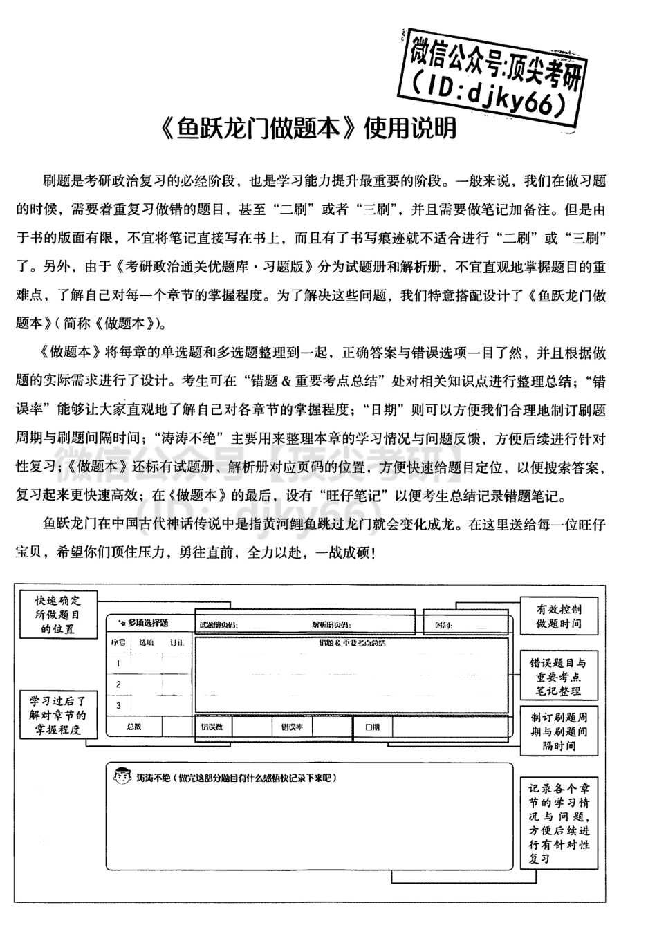 2022徐涛优题库习题版-鲤鱼跃龙门做题本免费分享考研资料.pdf_第2页
