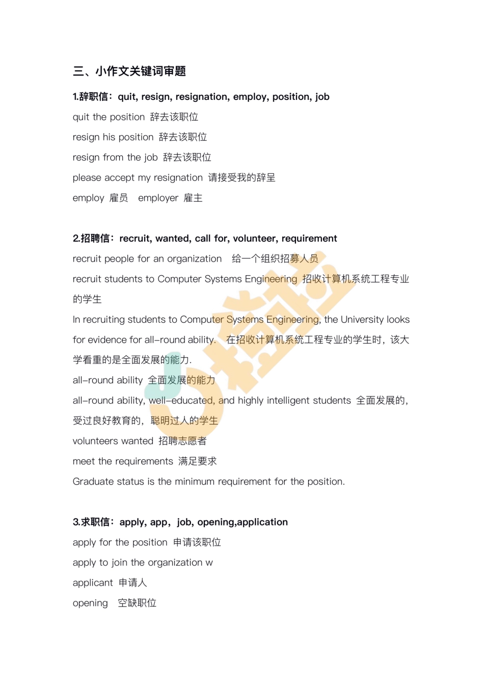 2022写作专项班——小作文【途鸟吧论坛 www.tnbzs.com】.pdf_第2页