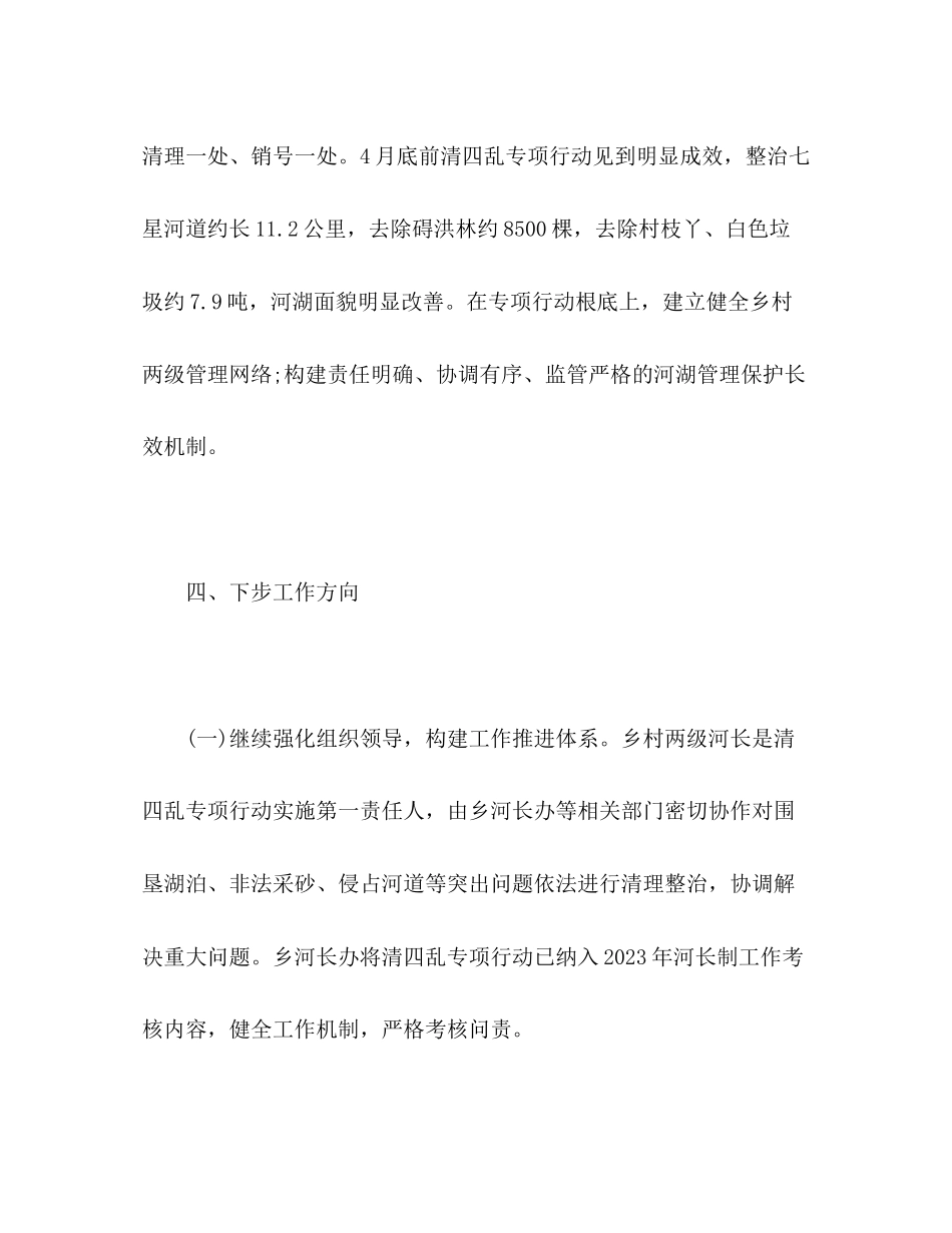 2023年清四乱工作总结范文.docx_第3页