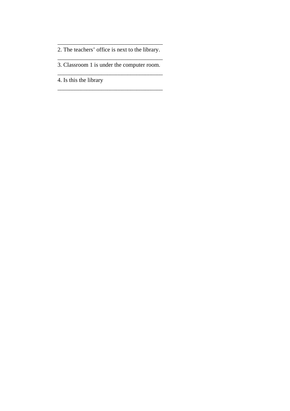 2023年含听力四年级下册Unit1PartB第三课时练习题及答案人教版.docx_第2页