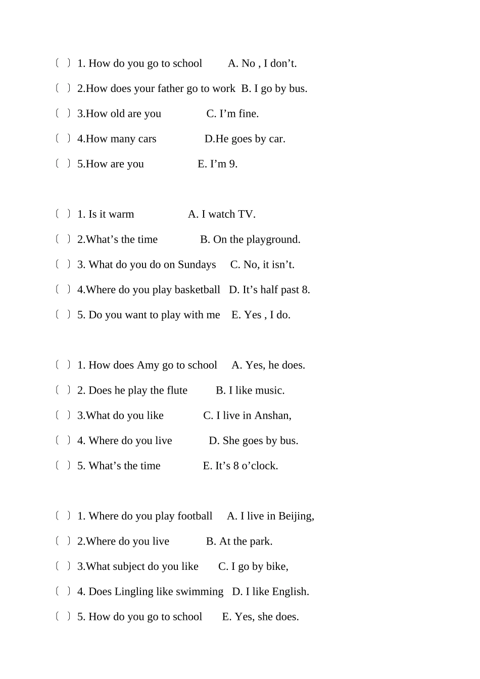 2023年新标准英语二年级第三册复习题2.docx_第3页