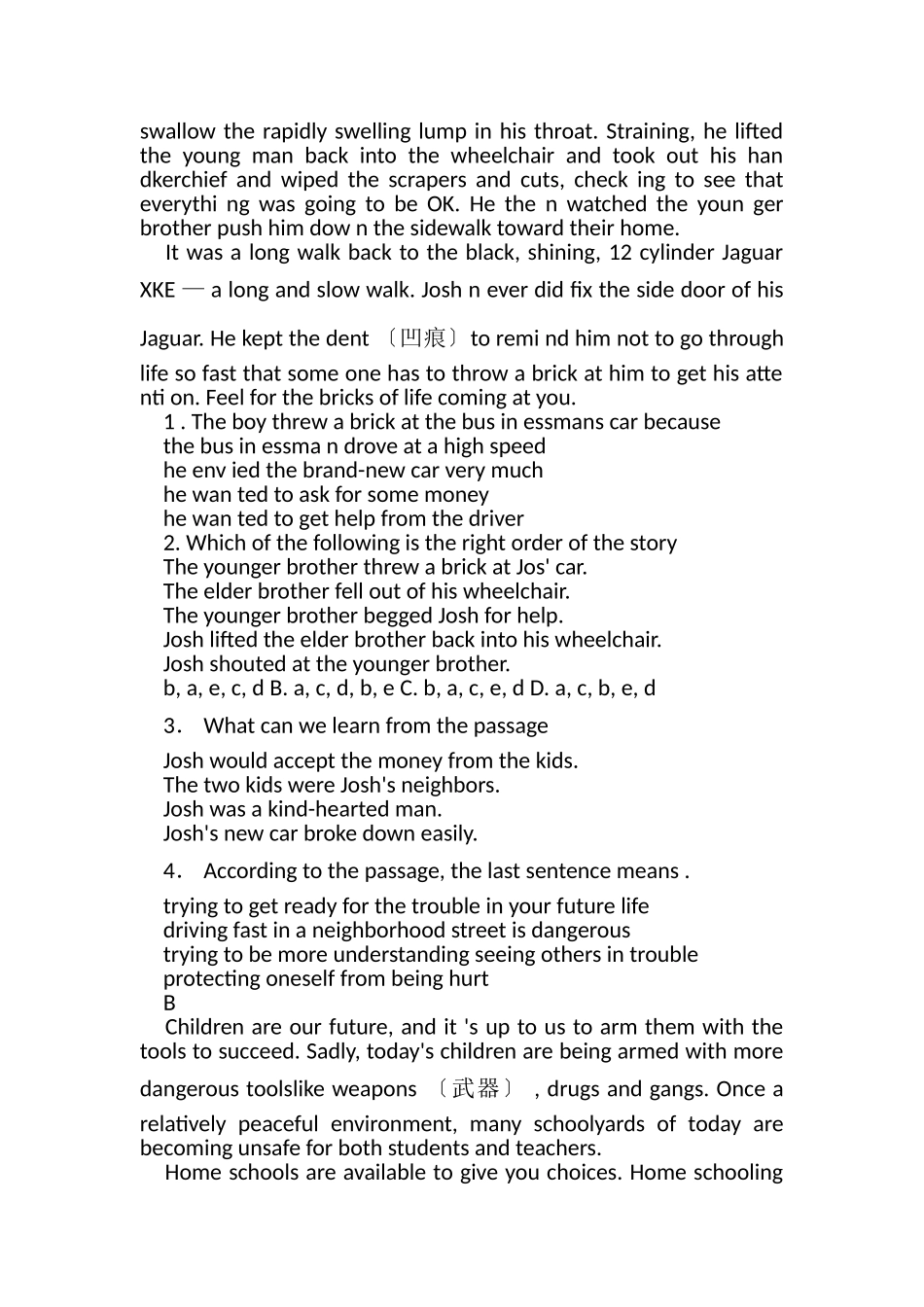 2023年高三英语阅读理解复习题6.doc_第2页