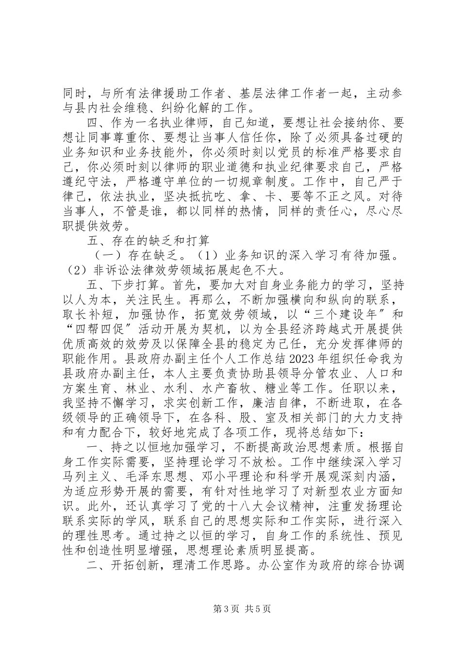 2023年领导秘书个人工作总结个人工作总结新编.docx_第3页
