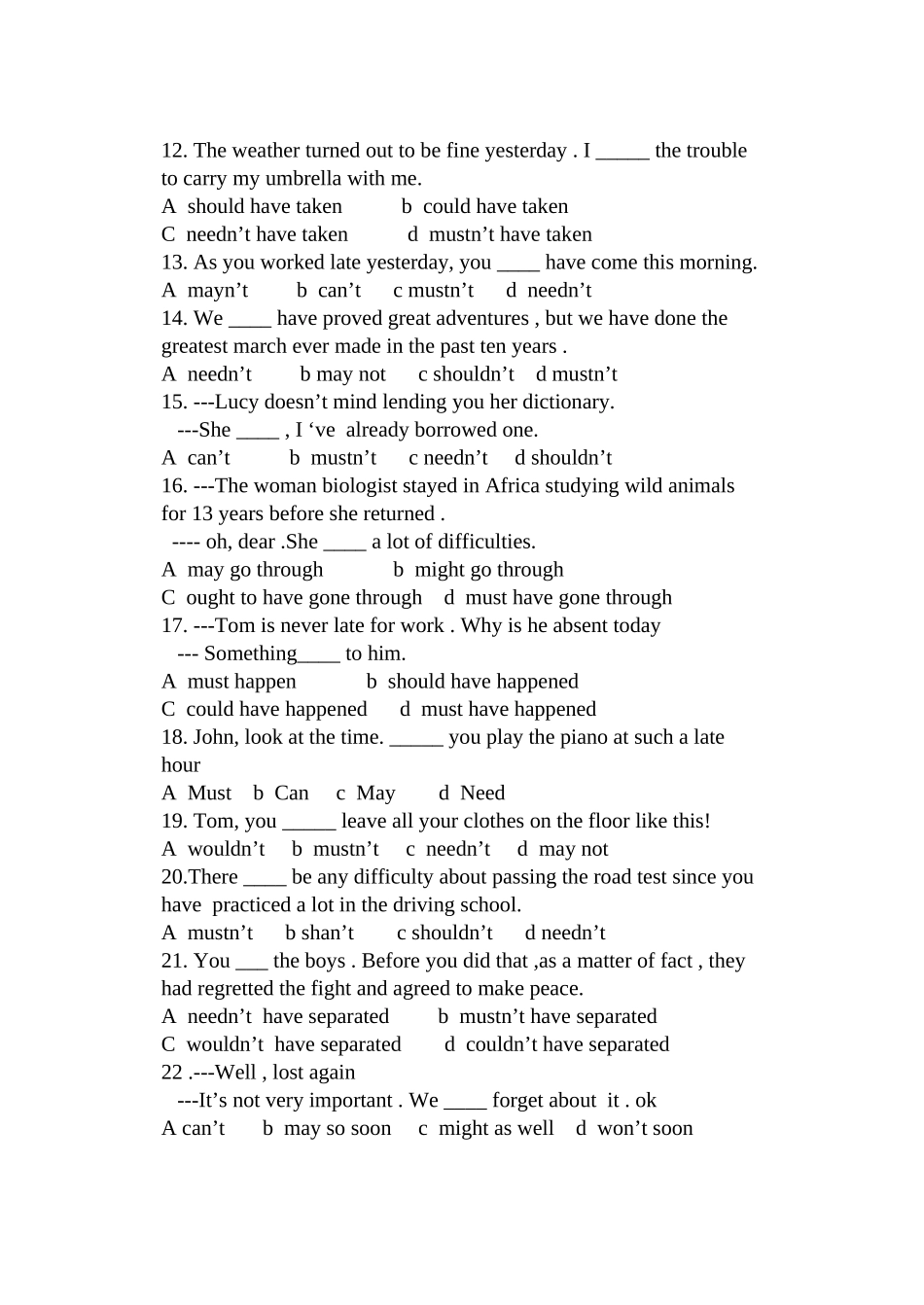 2023年高考英语第一模块ModuleOneReview复习学案外研版选修6.docx_第2页