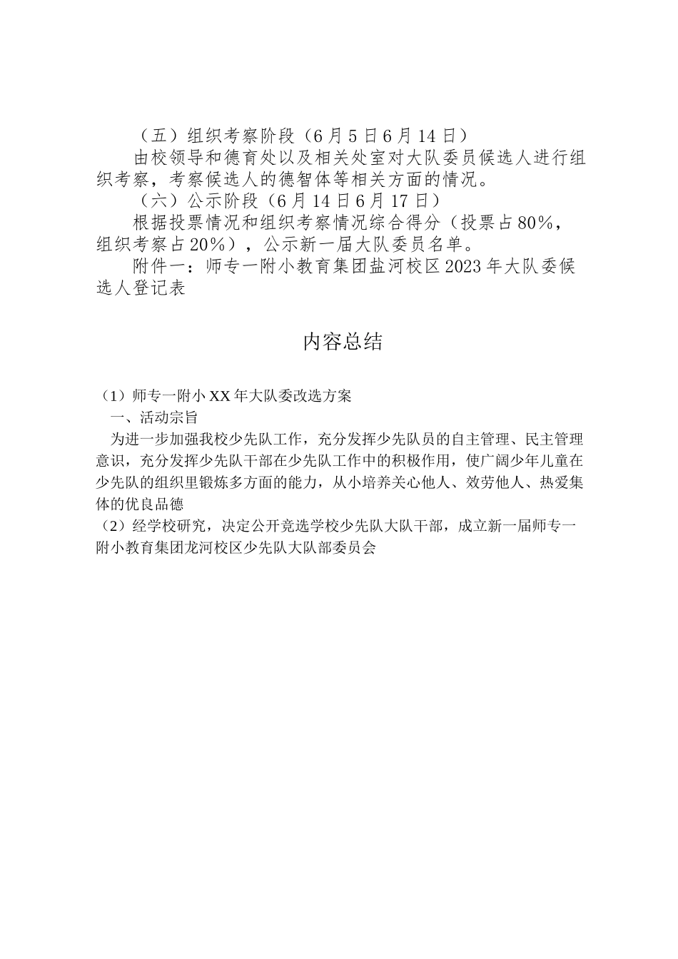 2023年师专一附小大队委改选方案.doc_第3页