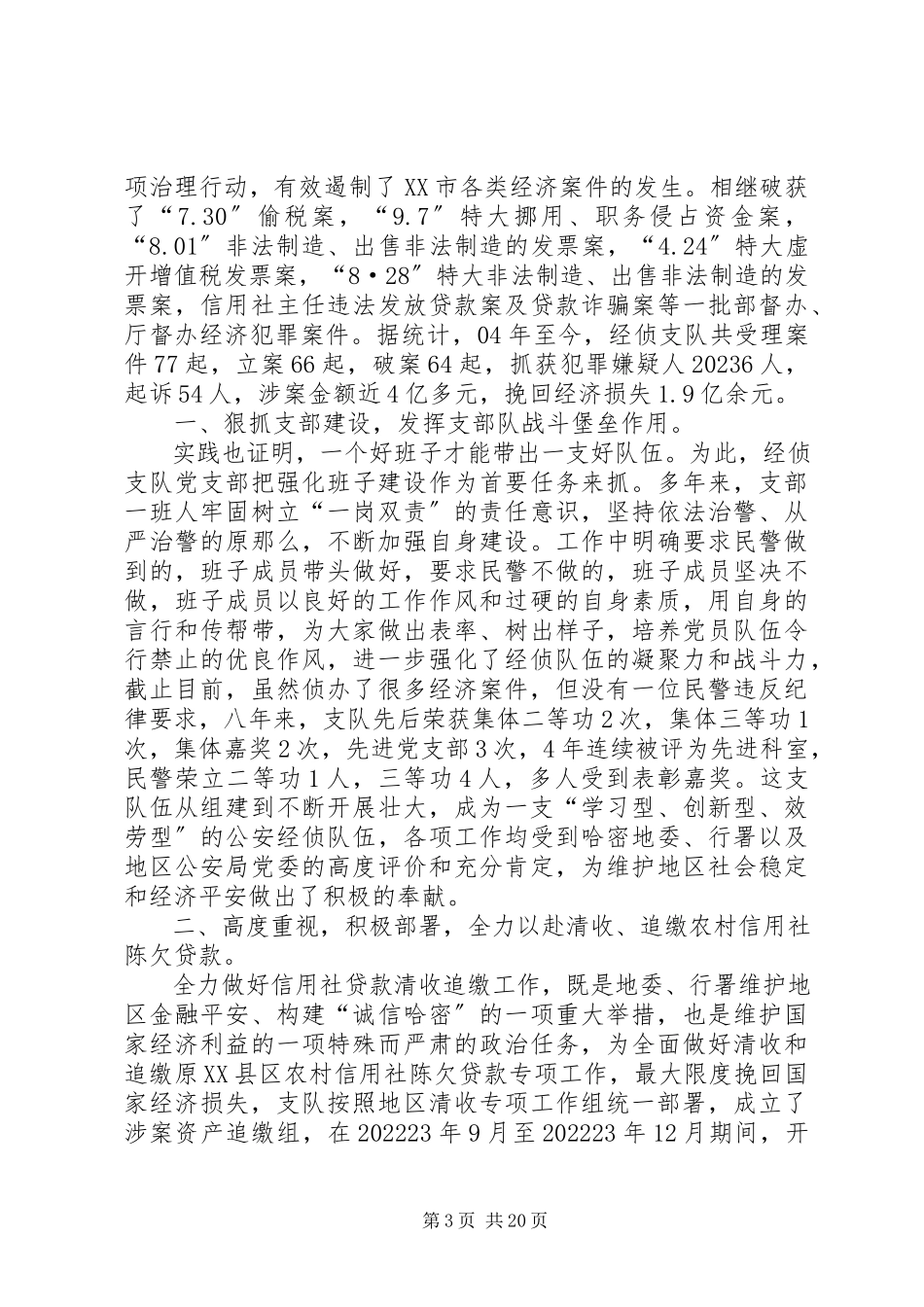 2023年经侦支队先进事迹材料.docx_第3页