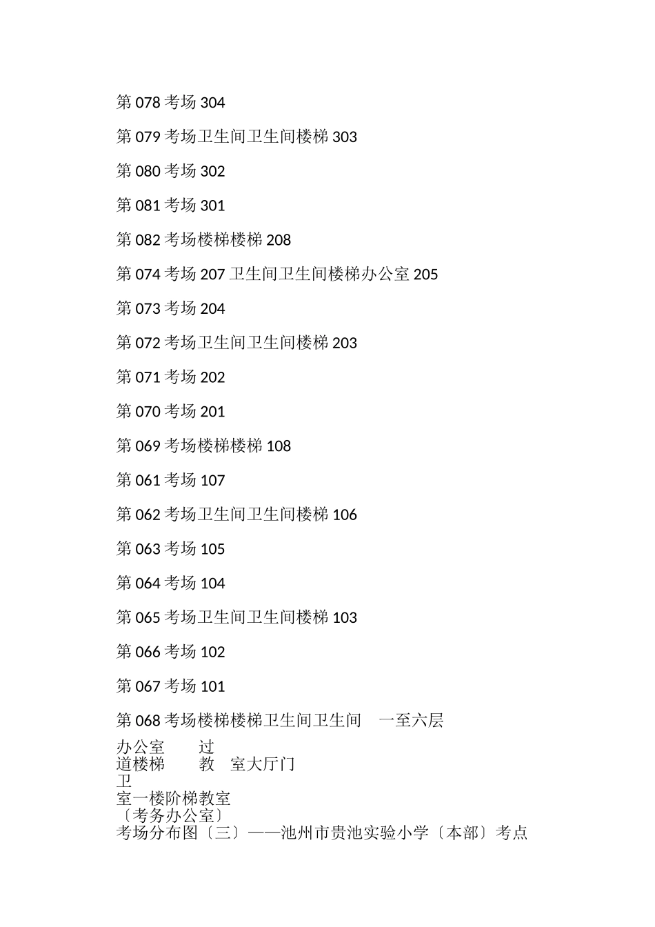 2023年二OO三年度考录国家公务员机关工作人员.doc_第3页