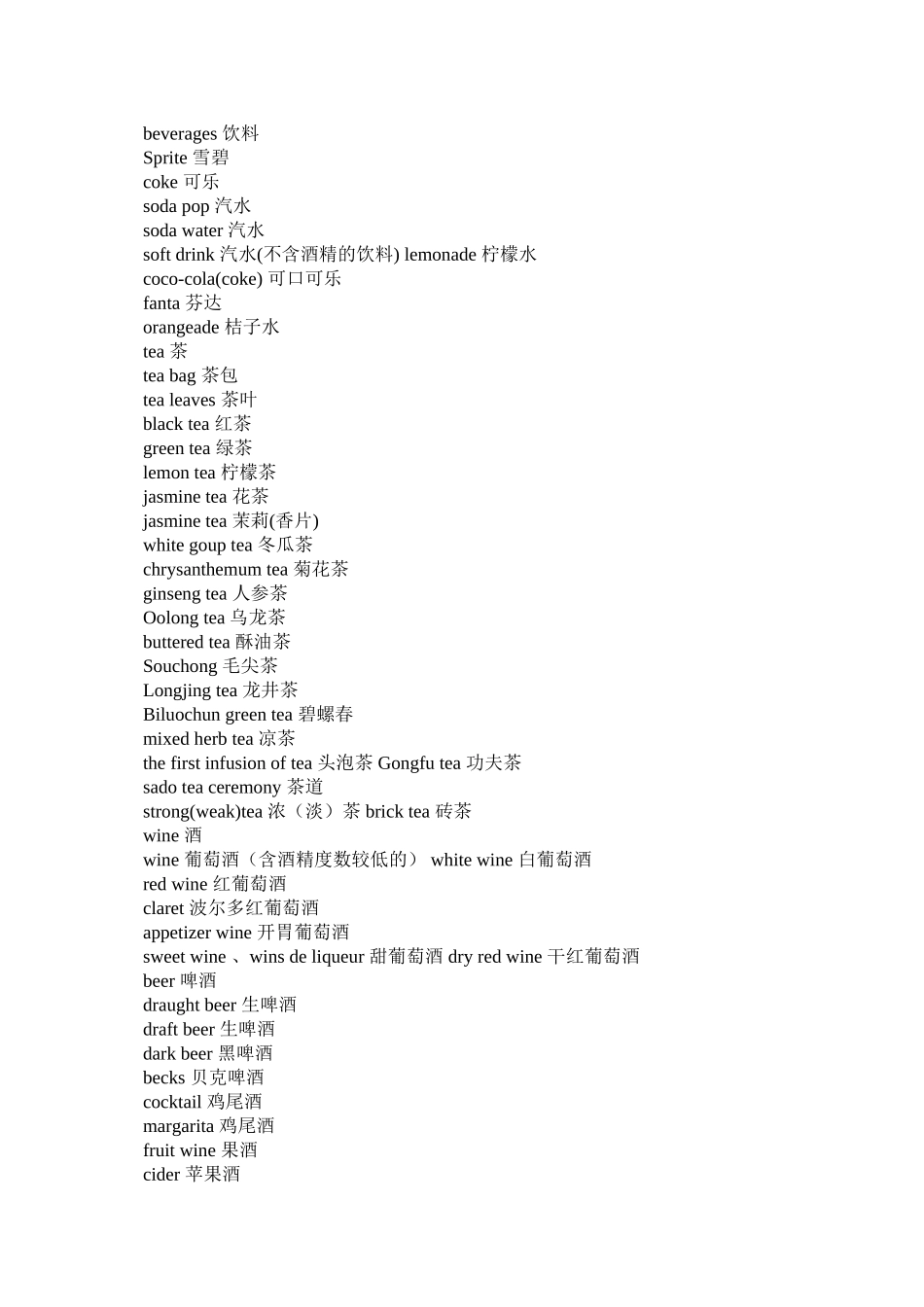2023年饮料的英文单词.docx_第3页
