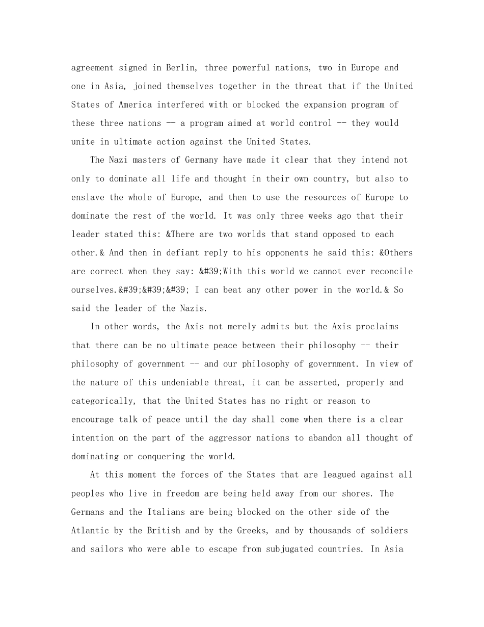 2023年美国总统罗斯福英语演讲稿.docx_第2页