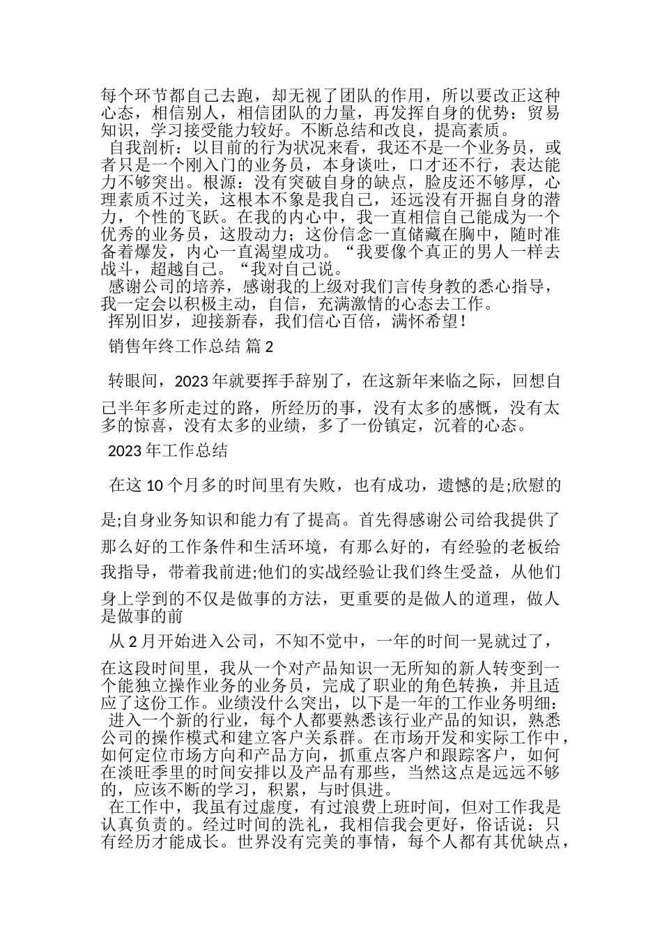 2023年销售年终工作总结九篇.doc_第2页